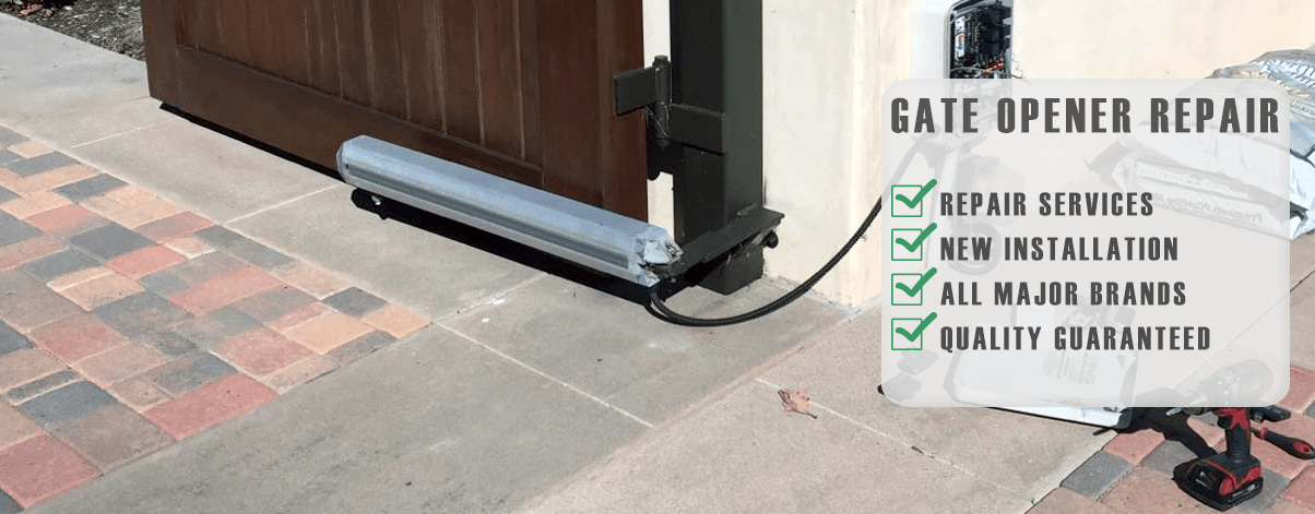 24H Gate Repair & Installation Services Automatic Gate Opener Repair